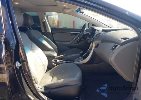 2013 Hyundai Elantra Limited z USA, uszkodzony, nr VIN 5NPDH4AE5DH447833